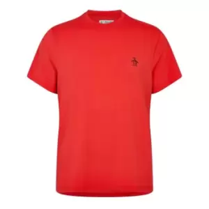 Image of Original Penguin Golf Penguin Solid T-Shirt Mens - Red