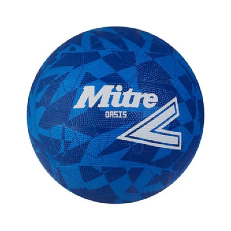Image of Mitre Oasis Netball Blue (5) Quality Product