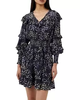 Image of French Connection Birgin Collette Floral Print Dress