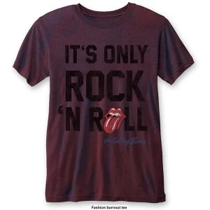 Image of The Rolling Stones - It's Only Rock n' Roll Unisex Medium T-Shirt - Blue,Red