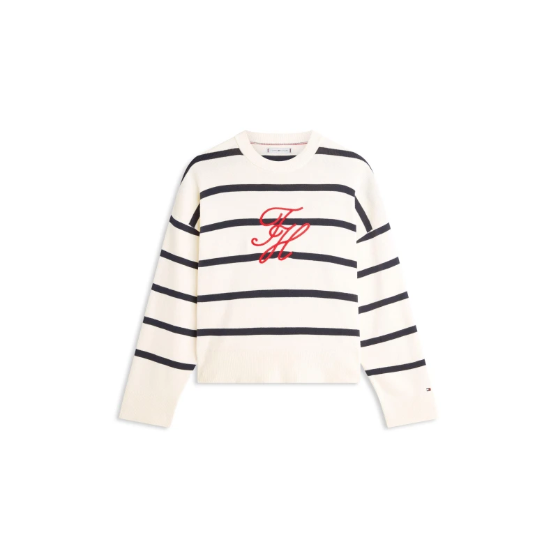 Image of Tommy Hilfiger Tommy F Ndl Sw Ld62 Calico/Navy female 8 (XS)