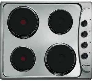 Image of Candy CLE64X 4 Zone Solid Plate Hob