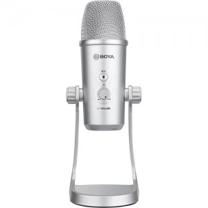 Image of Boya BY-PM700SP Multipattern USB Condenser Microphone - Silver