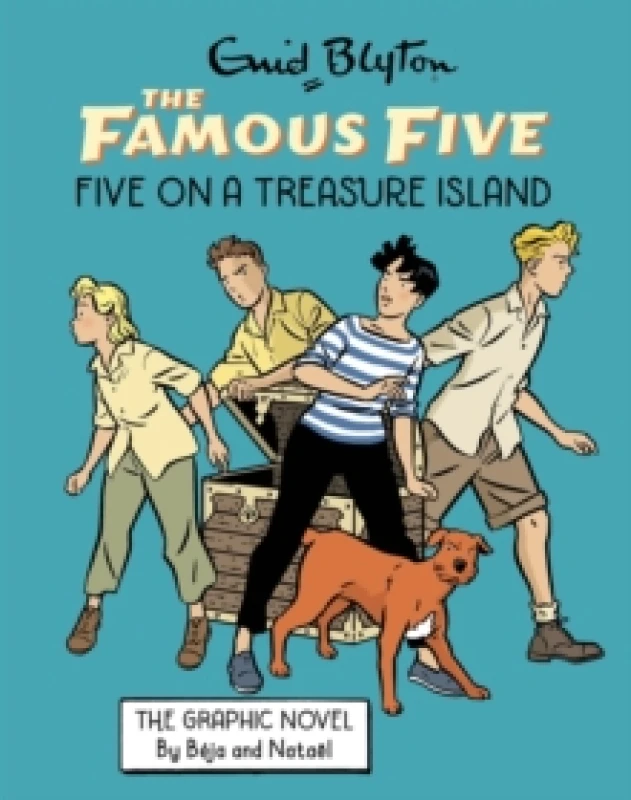 Image of famous five graphic novel five on a treasure island book 1 9781444963670