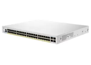 Image of Cisco CBS350-48P-4X-EU network switch Managed L2/L3 Gigabit...