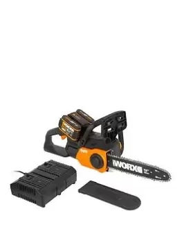 Image of Worx Wg381E 2X20V Cordless Chainsaw 30Cm