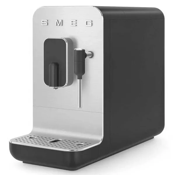 Image of Smeg 50s Style Aesthetic BCC01BLMUK Espresso Automatic Coffee Maker