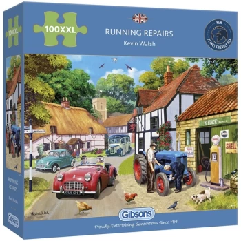 Image of Running Repairs XXL Jigsaw Puzzle - 100 Pieces