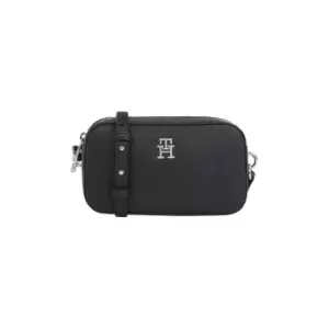 Image of Tommy Hilfiger Th Emblem Camera Bag - Black