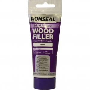 Image of Ronseal Multi Purpose Wood Filler Tube White 100g