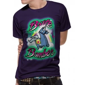 Image of Fortnite - Youth Small Brite Bomber T-Shirt (Black)