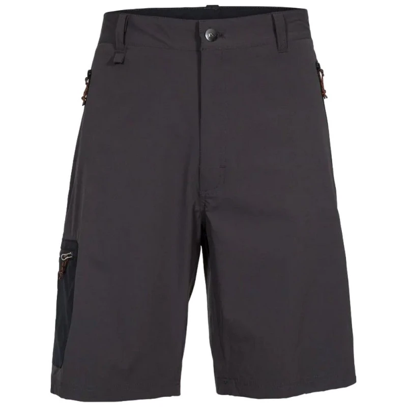 Image of Trespass Trespass Men Runnel Cargo Shorts in Black Size: X-Small Black XS Male 5063527393876