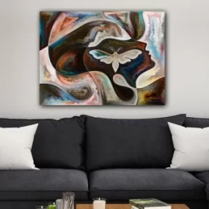 Image of 1327587746_70100 Multicolor Decorative Canvas Painting