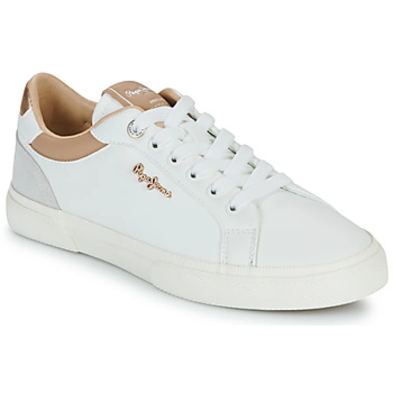 Image of Pepe Jeans Womens low-top trainers Pepe Jeans Kenton Court Dore Female 36