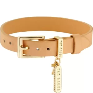 Image of Ted Baker Brielli Buckle Up Sparkle Bar Leather Bracelet