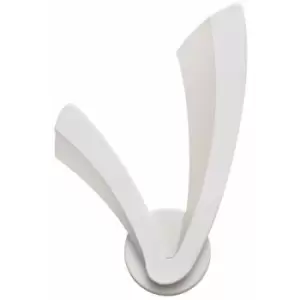 Image of Helam Lighting - Helam Florance Integrated LED Wall Lamp White 22cm