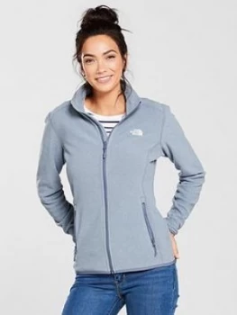 Image of The North Face 100 Glacier Full Zip Grey Size S Women