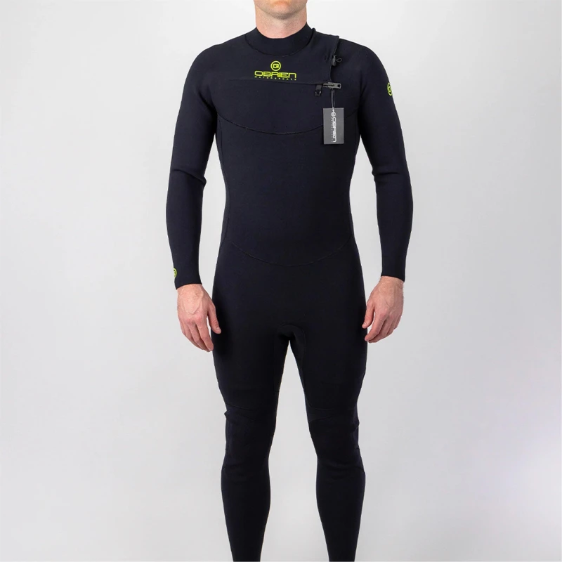 Image of Obrien Mens Elite Thermal Plus Wetsuit Black male X Small