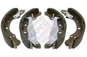 Image of MAPCO Brake Set, drum brakes VW,AUDI,SKODA 9754