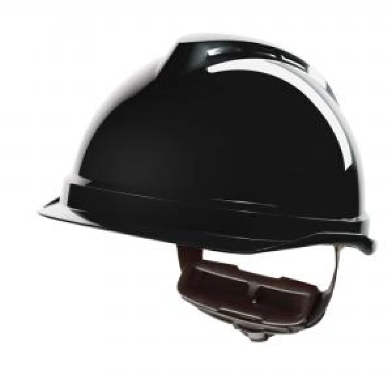 Image of MSA V - Gard 520 Peakless Safety Helmet Black
