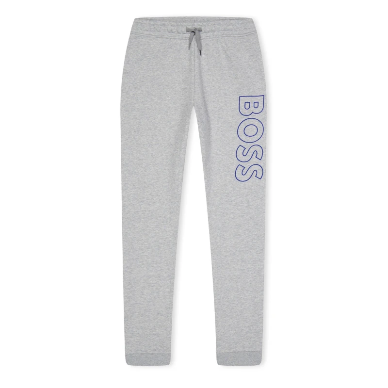 Image of Boss Logo Jogging Bottoms Juniors - Grey Grey 9 - 10 Years