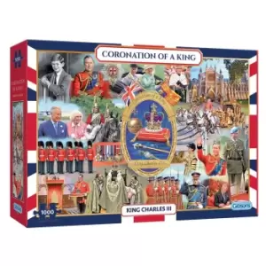 Image of Gibsons Coronation of a King 1000 Piece Jigsaw Puzzle