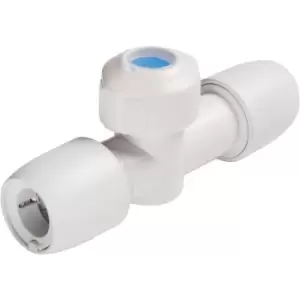 Image of Hep2O Shut-Off Valve 15mm in White Plastic
