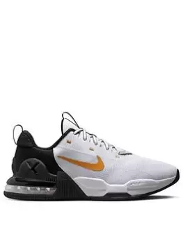 Image of Nike Air Max Alpha Trainer 5, White/Gold, Size 6, Men