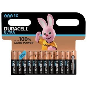 Image of Duracell Ultra Power AAA Batteries - 12 pack