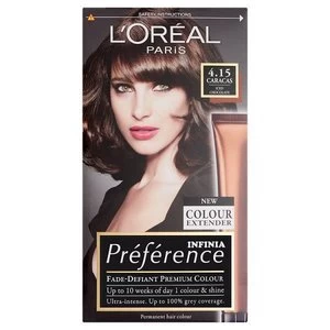 Image of Preference Infinia 4.15 Caracas Iced Chocolate Hair Dye Brunette