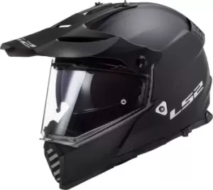 Image of LS2 MX436 Pioneer Evo Motocross Helmet, black, Size S, black, Size S