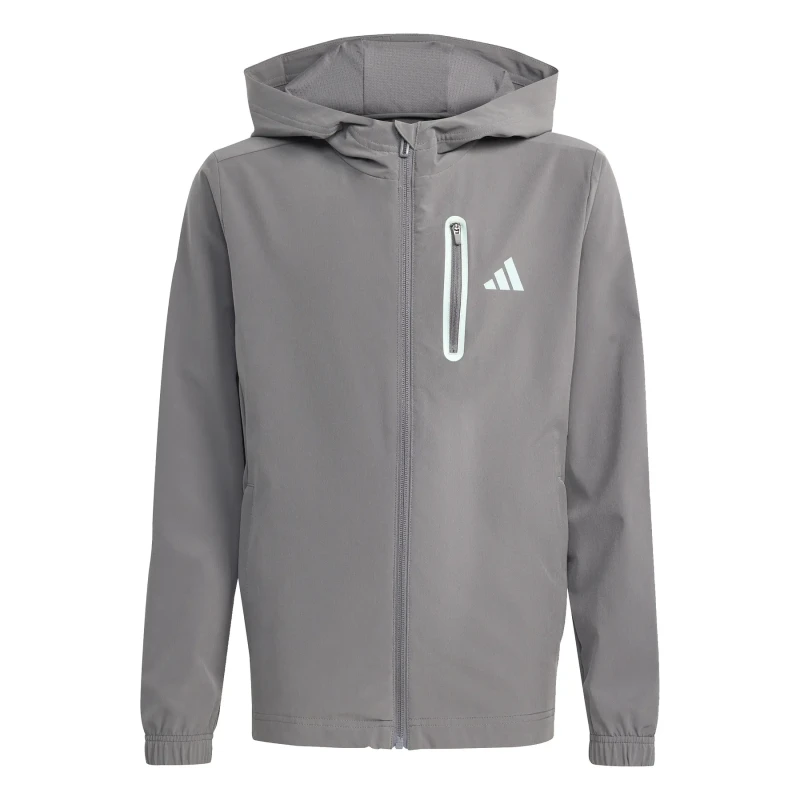 Image of Adidas Children's training jacket adidas Tech Gris Male 13/14 years