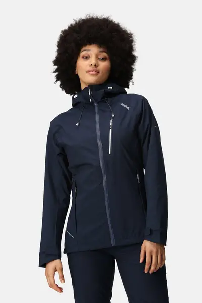 Image of Regatta 'Birchdale' Isotex Waterproof Hiking Jacket Navy