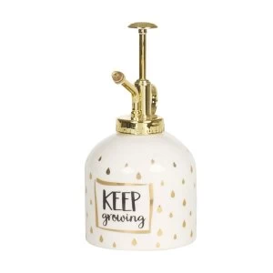 Image of Sass & Belle Gold Keep Growing Plant Mister