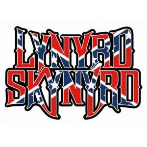 Image of Lynyrd Skynyrd - Flag Postcard