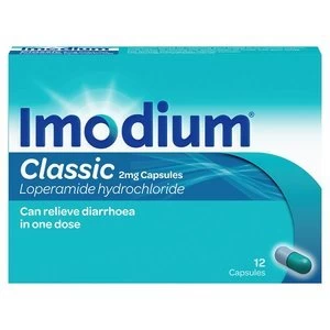 Image of Imodium Classic 2mg Capsules - 12 Capsules