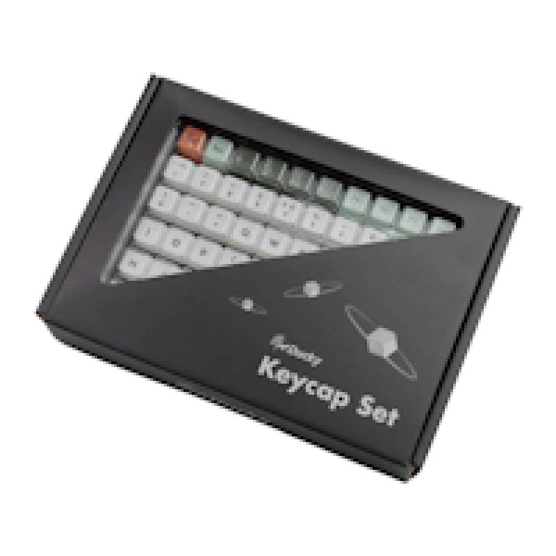 Image of Ducky 132 keycap set Dino UK layout (DCA132-UKDINMDPH1)