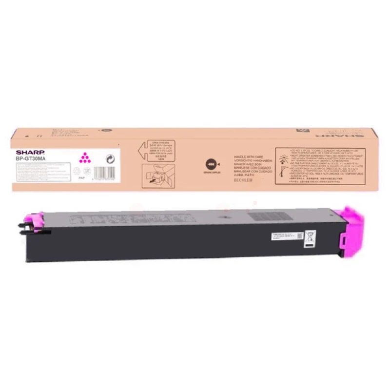 Image of Sharp BP-GT30MA Toner magenta. 15K pages ISO/IEC 19752 for Sharp BP-30