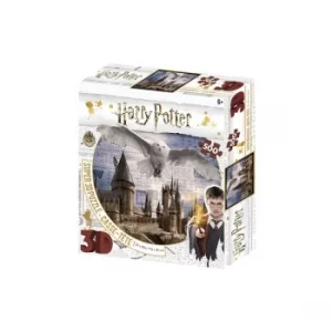 Image of Harry Potter Hogwarts and Hedwig 3D Puzzle 500 Pieces