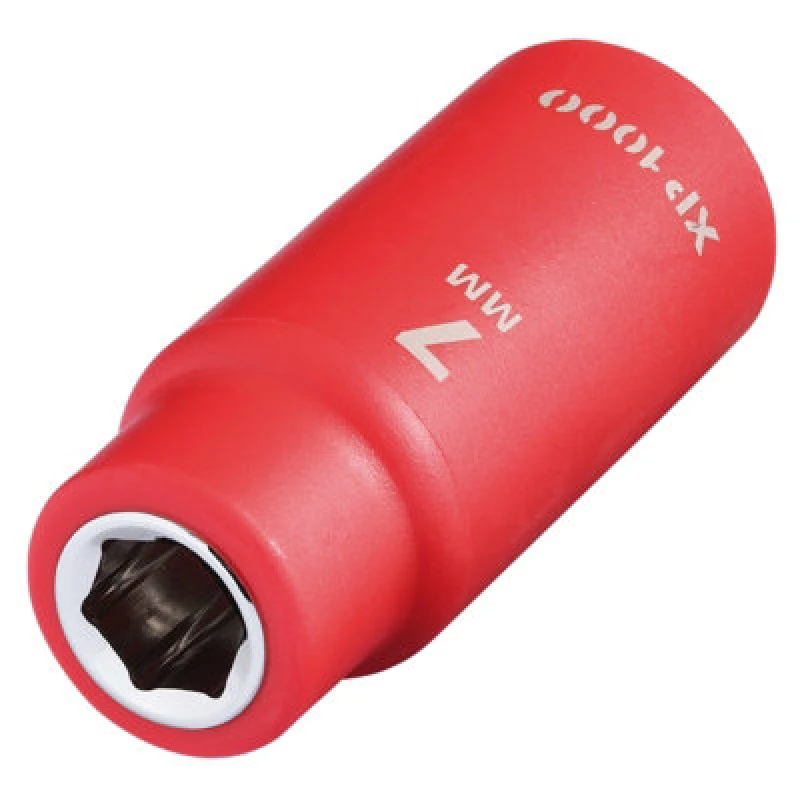 Image of Draper XP1000 1/4" Drive VDE Insulated Hexagon Socket 18744 Drive: 1/4"