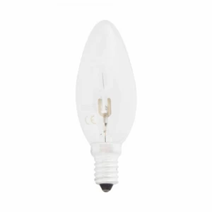 Image of Status 28W Halogen Small Edison Screw Candle Bulb