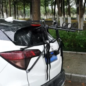 Image of Outsunny 2 Bicycles Car Carrier Rack-Black