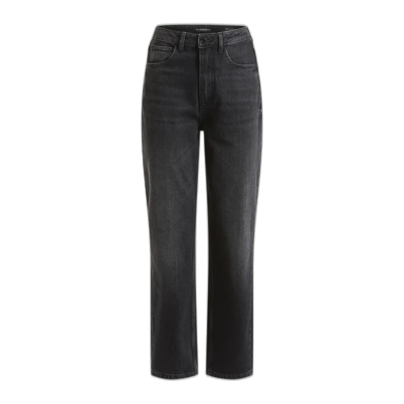 Image of Guess Womens jeans Guess Mom Noir Female 27x29