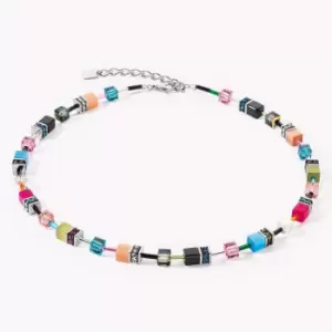Image of Coeur De Lion Classic GEOCUBE Necklace Multicolour Fancy