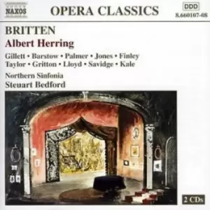 Image of Albert Herring Bedford Northern Sinfonia Gillett Palmer by Benjamin Britten CD Album