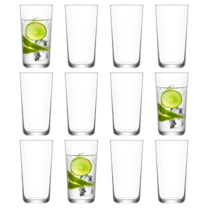 Image of LAV Glassware Lav Assos Highball Glasses - 490Ml - Pack Of 12