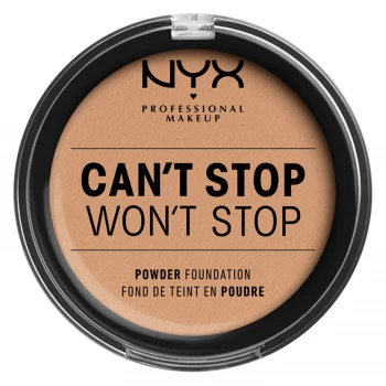 Image of NYX Professional Makeup Can't Stop Won't Stop Powder Foundation (Various Shades) - Medium Olive