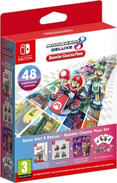 Image of Mario Kart 8 Deluxe Booster Course Pass Set Nintendo Switch Game