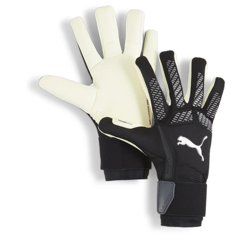Image of Puma ULTRA Ultimate Hybrid Adults Goalkeeper Gloves - Black 7