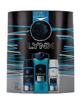 Image of Lynx Ice Chill Trio and Shower Speaker Gift Set